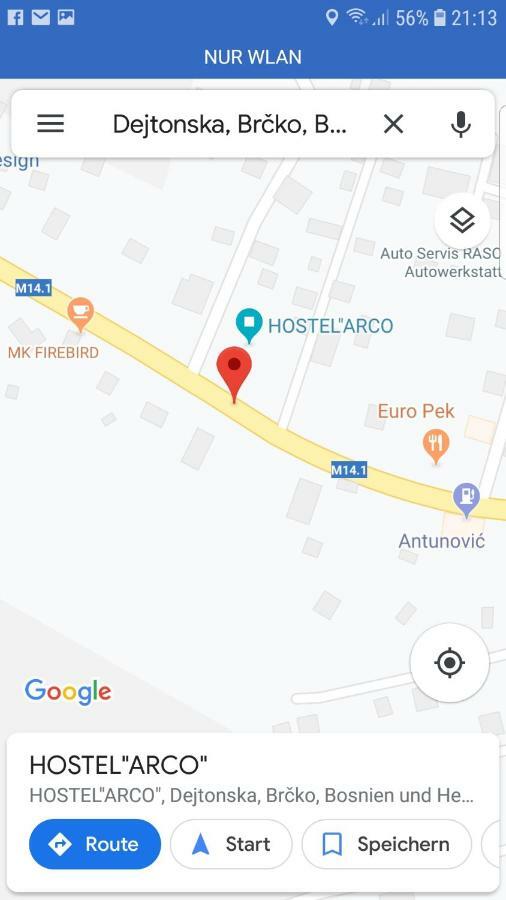 Hostel "Arco" Brčko Exteriér fotografie